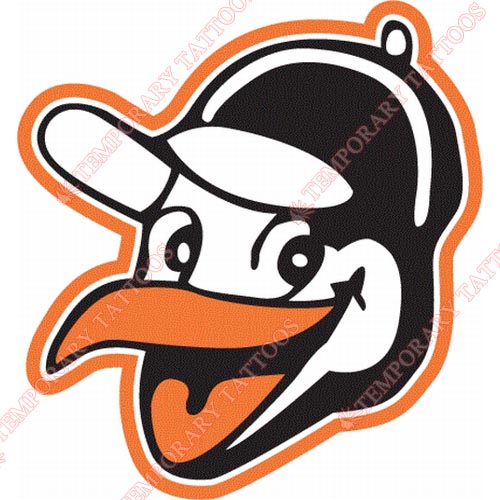 Baltimore Orioles Customize Temporary Tattoos Stickers NO.1415